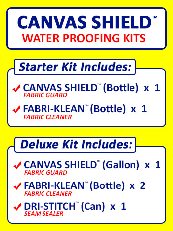 Canvas Shield Water Proofing Kit
